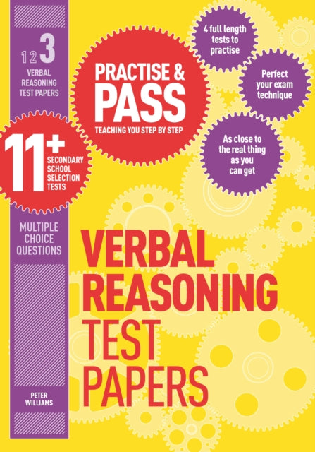Book cover of: Practise & Pass 11+ Level Three: Verbal reasoning Practice Test Papers