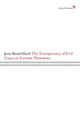Book cover of: Transparency of Evil