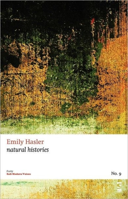 Book cover of: natural histories. By: Emily Hasler