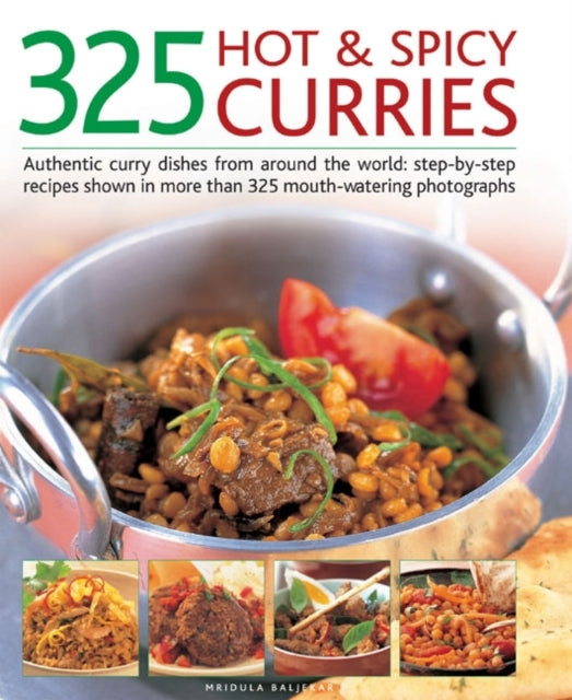 Book cover of: 325 Hot and Spicy Curries