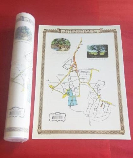 Book cover of: Sutton Coldfield 1765 - Old Map Supplied Rolled in a Clear Two Part Screw Presentation Tube - Print size 45cm x 32cm