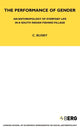 Book cover of: Performance of Gender