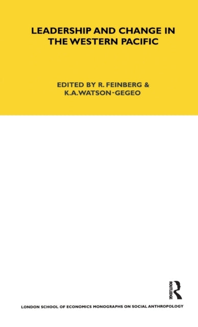 Book cover of: Leadership and Change in the Western Pacific. By: R. Feinberg