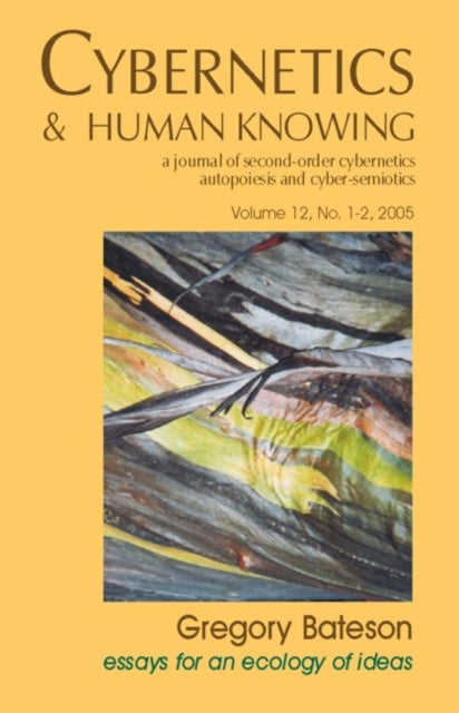 Book cover of: Gregory Bateson. By: Gregory Bateson