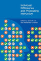 Book cover of: Individual Differences and Processing Instruction. By: James F. Lee