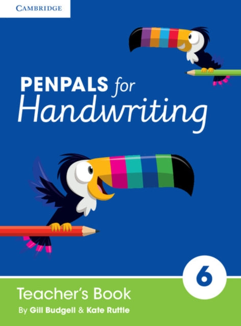 Book cover of: Penpals for Handwriting Year 6 Teacher's Book. By: Gill Budgell