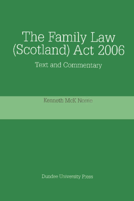 The Family Law (Scotland) Act 2006