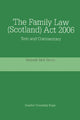 Book cover of: Family Law (Scotland) Act 2006. By: Kenneth McK Norrie