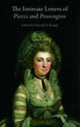 Book cover of: Intimate Letters of Piozzi and Pennington. By: Oswald G. Knapp