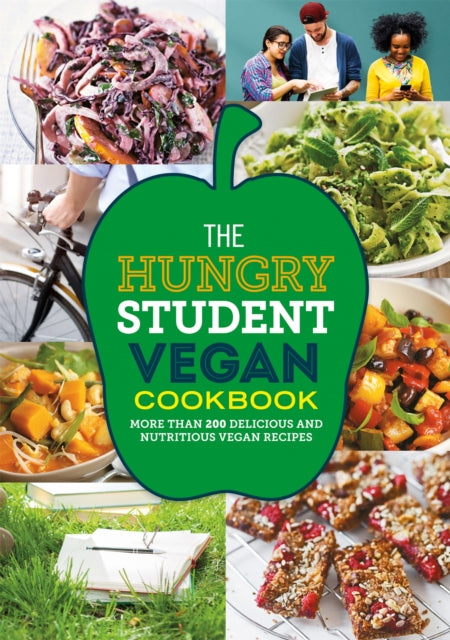 Book cover of: Hungry Student Vegan Cookbook. By: Spruce Spruce