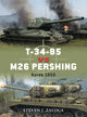 Book cover of: T-34-85 vs M26 Pershing. By: Steve J. Zaloga