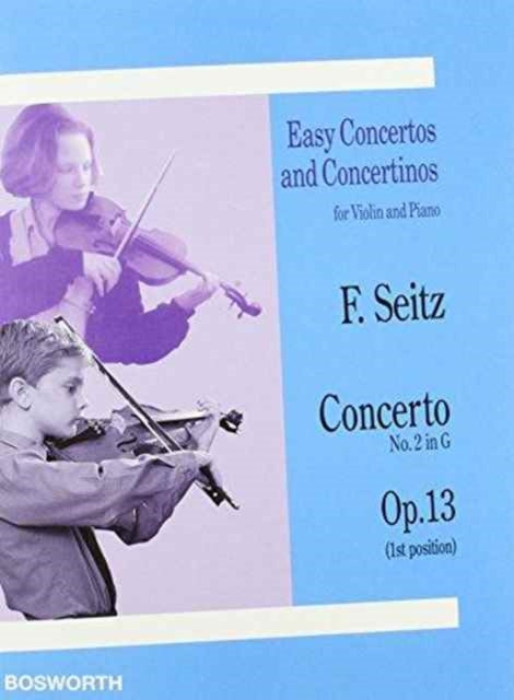 Book cover of: Violin Concerto No. 2 in G Op.13. By: Friedrich Seitz