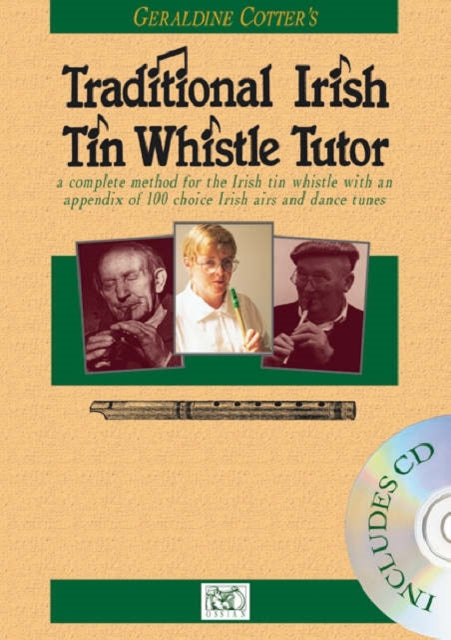 Book cover of: Geraldine Cotter's Traditional Irish Tin Whistle Tutor