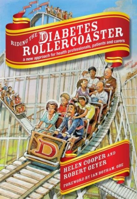 Book cover of: Riding the Diabetes Rollercoaster. By: Helen Cooper