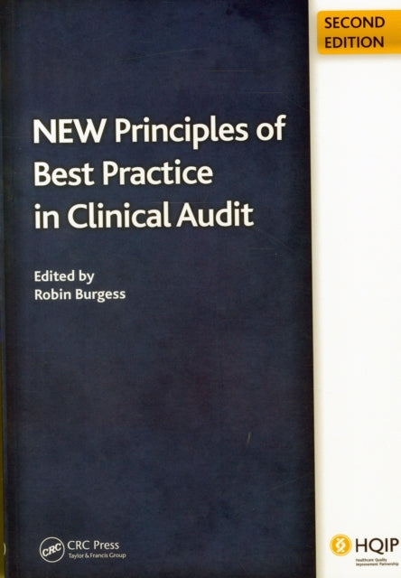 Book cover of: New Principles of Best Practice in Clinical Audit