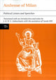 Book cover of: Ambrose of Milan. By: J. H. W. G. Liebeschuetz