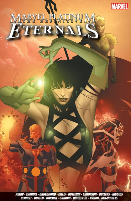Book cover of: Marvel Platinum: The Definitive Eternals
