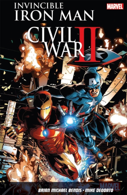 Book cover of: Invincible Iron Man Vol. 3: Civil War II. By: Brian Michael Bendis