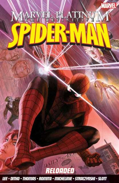 Book cover of: Marvel Platinum: The Definitive Spider-Man Reloaded. By: Stan Lee