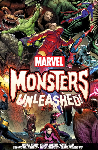 Book cover of: Monsters Unleashed!. By: Greg Land