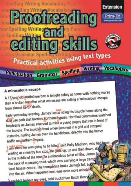 Book cover of: Proofreading and Editing Skills