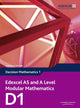 Book cover of: Edexcel AS and A Level Modular Mathematics Decision Mathematics 1 D1. By: Susie Jameson