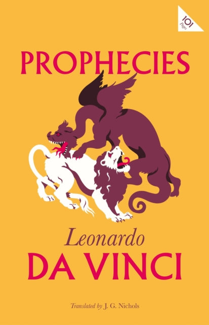 Book cover of: Prophecies. By: Leonardo da Vinci