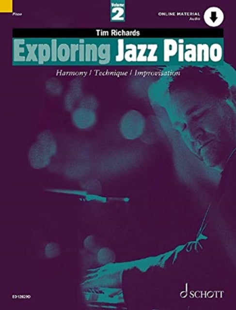 Book cover of: Exploring Jazz Piano Vol. 2. By: Richards