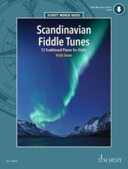 Book cover of: Scandinavian Fiddle Tunes. By: Vicki Swan
