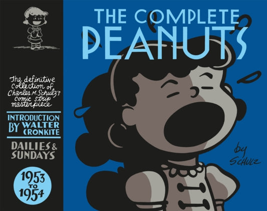 Book cover of: Complete Peanuts 1953-1954. By: Walter Cronkite