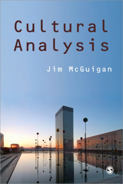 Book cover of: Cultural Analysis. By: Jim McGuigan