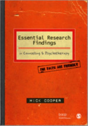 Essential Research Findings in Counselling and Psychotherapy