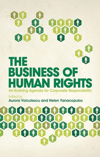 Book cover of: Business of Human Rights. By: Aurora Voiculescu