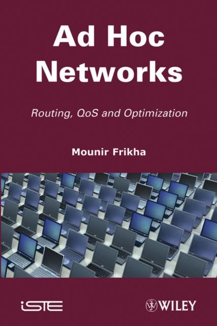 Book cover of: Ad Hoc Networks. By: Mounir Frikha