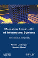 Book cover of: Managing Complexity of Information Systems. By: Pirmin Lemberger