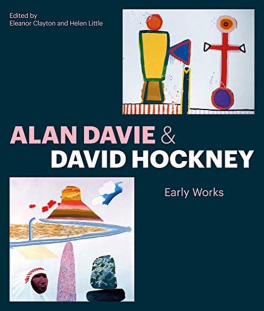 Book cover of: Alan Davie and David Hockney. By: Little CLAYTON