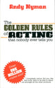 Book cover of: Golden Rules of Acting