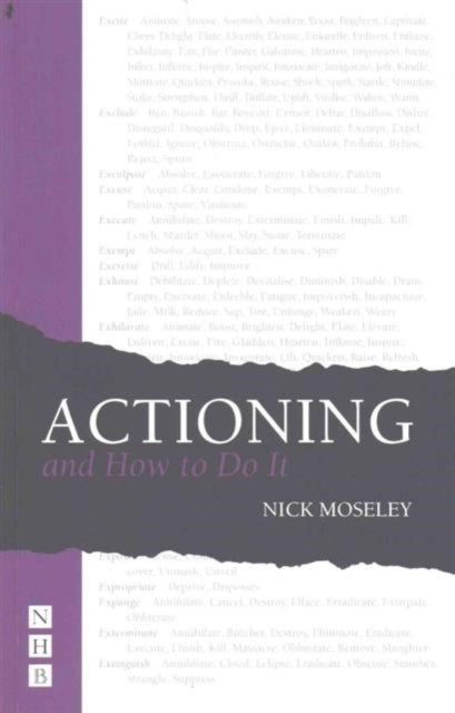 Book cover of: Actioning - and How to Do It. By: Nick Moseley