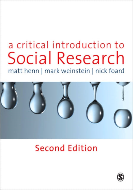 Book cover of: Critical Introduction to Social Research. By: Matt Henn