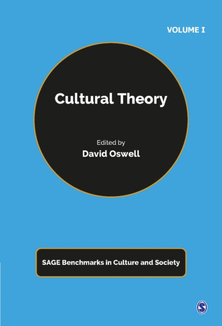 Book cover of: Cultural Theory. By: David Oswell