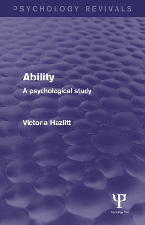 Ability (Psychology Revivals)