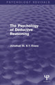 Book cover of: Psychology of Deductive Reasoning. By: Jonathan St B. T. Evans