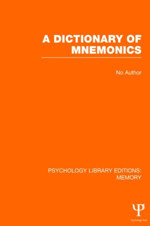 Dictionary of Mnemonics (PLE: Memory)