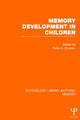 Book cover of: Memory Development in Children (PLE: Memory). By: Peter A. Ornstein