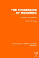 Book cover of: Processing of Memories (PLE: Memory). By: Norman E. Spear