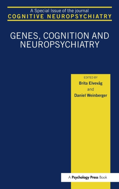 Book cover of: Genes, Cognition and Neuropsychiatry