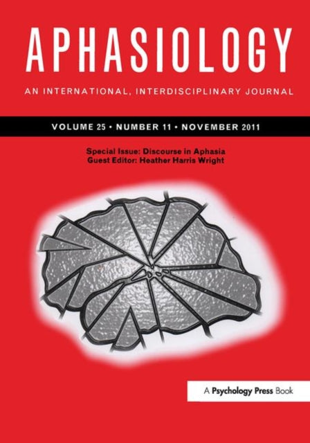 Book cover of: Discourse in Aphasia. By: Heather Harris Wright
