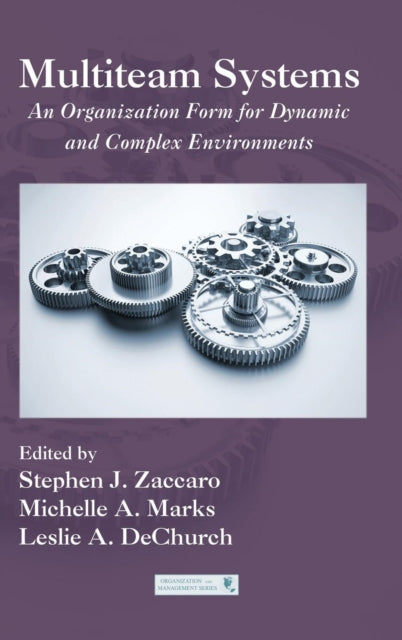 Book cover of: Multiteam Systems. By: Stephen J. Zaccaro