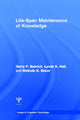 Book cover of: Life-Span Maintenance of Knowledge. By: Harry P. Bahrick