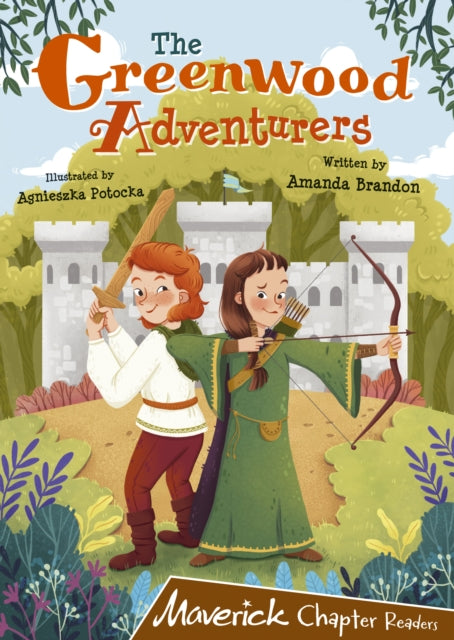 Book cover of: Greenwood Adventurers. By: Amanda Brandon; Agnieszka Potocka